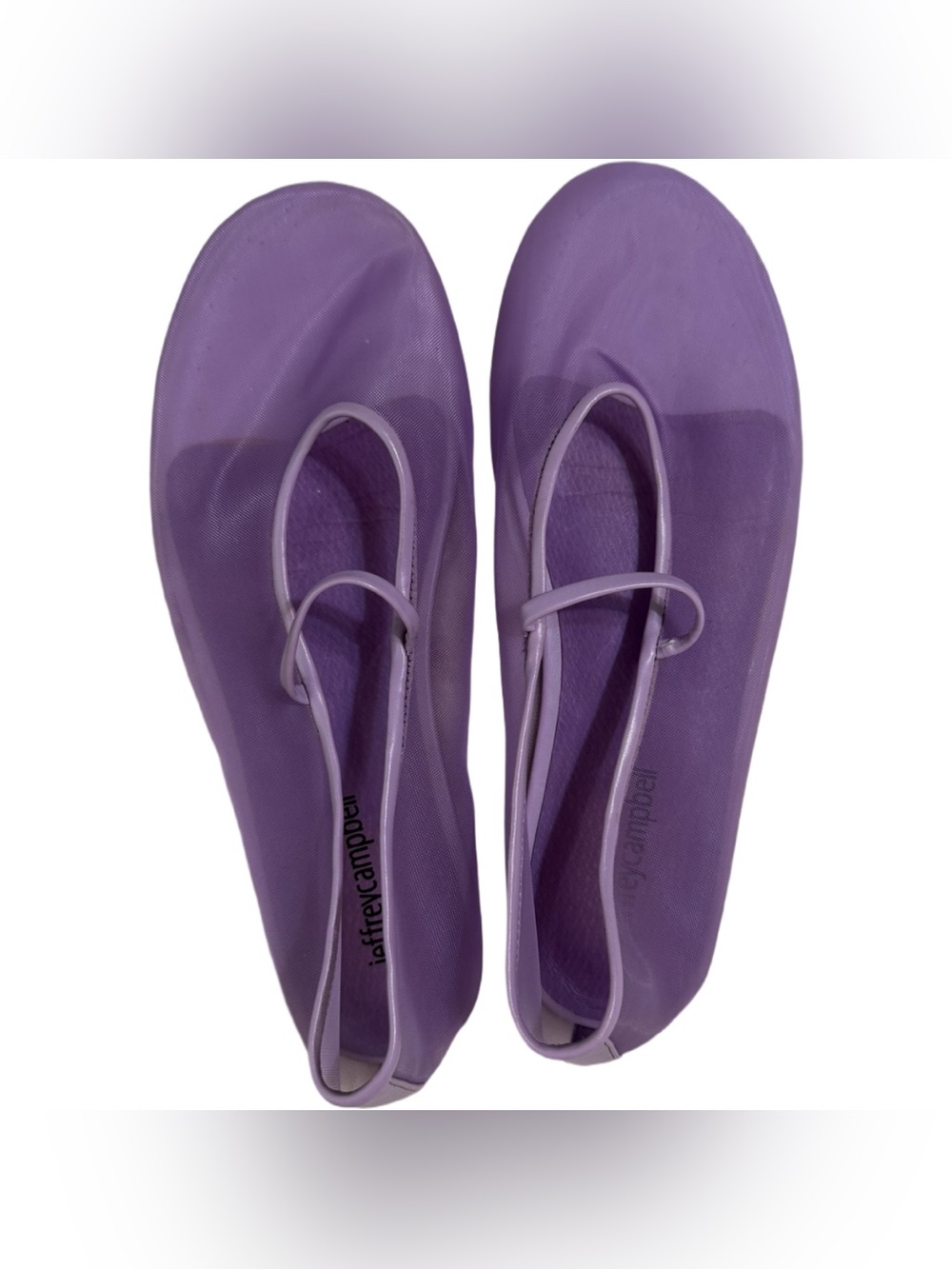 Jeffrey Campbell Moira Mesh Flats Free People Movement Size 8 - Picture 4 of 9